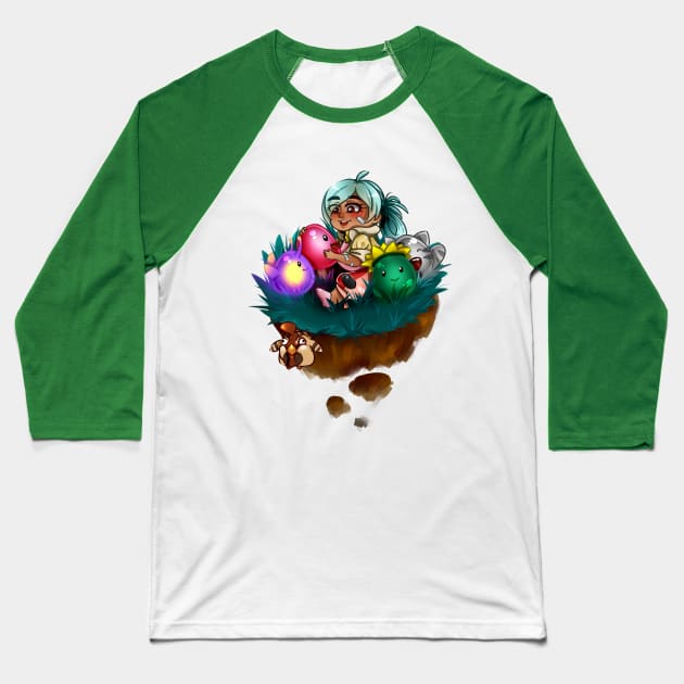 Slime Rancher Baseball T-Shirt by Anet Garol